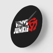 Vinyl Junkie Ronde Klok (Hoek)