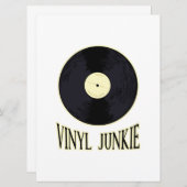 Vinyl Junkie Save The Date (Voorkant / Achterkant)