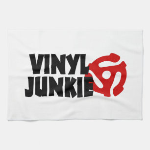 Vinyl Junkie Theedoek