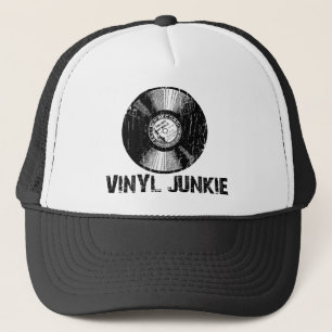 Vinyl Junkie Trucker Hat Pet
