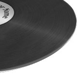 Vinyl LP Record achtergrond Snijplank (Hoek)