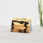 Vinyl LP Record Lover Audiophile Verjaardag Kaart (Voorkant)