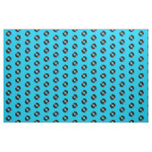 Vinyl LP Record op Blue Pattern Stof (Yard (91,4 cm))
