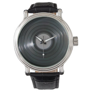 Vinyl LP Record Watch Horloge