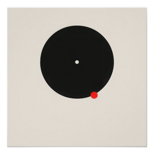 Vinyl Minimal - Poster Perfect Poster (Voorkant)