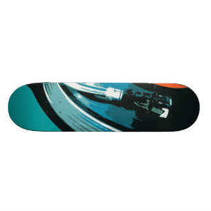 Vinyl Music Platenspeler Skateboard