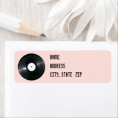 Vinyl platenlabel etiket (Insitu)