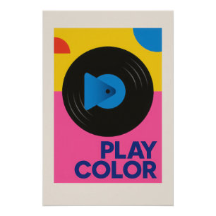 Vinyl - Play - Poster Perfect Poster