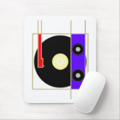 Vinyl Player Muismat (Met muis)