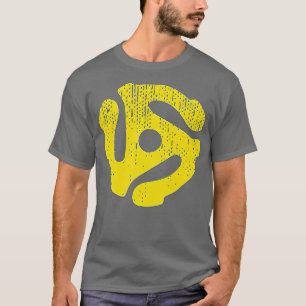  Vinyl Record 45 RPM-spindlesadapter  T-shirt