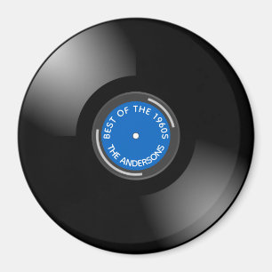 Vinyl Record Album Design Magnet Magneet