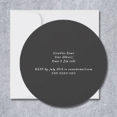 Vinyl Record Anniversaire Invitation