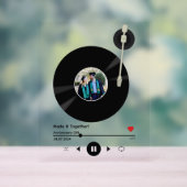 Vinyl Record avec Mariage photo Anniversaire (Neutre)