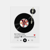 Vinyl Record avec photo | Les meilleurs amis sont  (Recto)