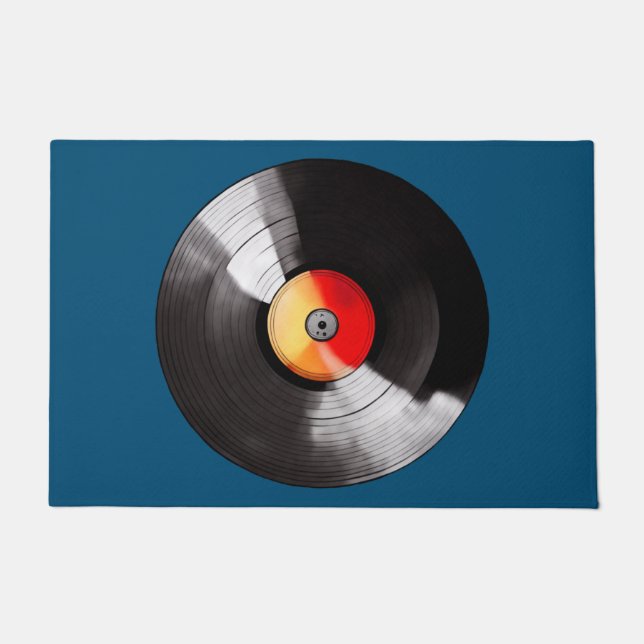 Vinyl Record Deurmat (Voorkant)