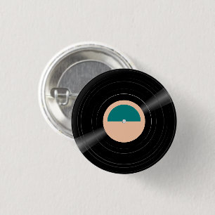 Vinyl Record LP Arch Label Aangepaste Kleur Pin Bu Ronde Button 3,2 Cm
