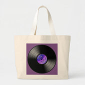 Vinyl Record LP Canvas tas voor de muziekcover (Voorkant)