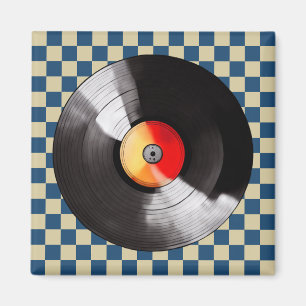 Vinyl Record Magneet