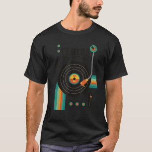 Vinyl Record Mannen en vrouwen Verjaardag T-shirt