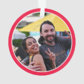 Vinyl Record personnalisé Red Starburst Photo (dos)