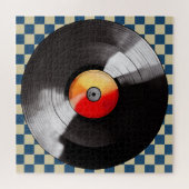 Vinyl Record Puzzel Legpuzzel (Horizontaal)