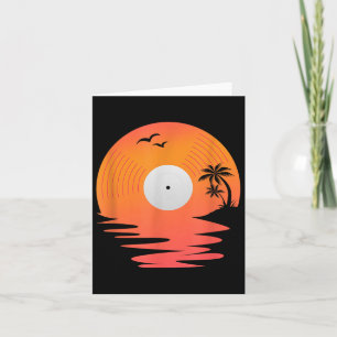 Vinyl Record Retro Disc Zee Beach Platenspelers De Kaart