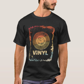 Vinyl Record Retro  Record Player Gift T-shirt