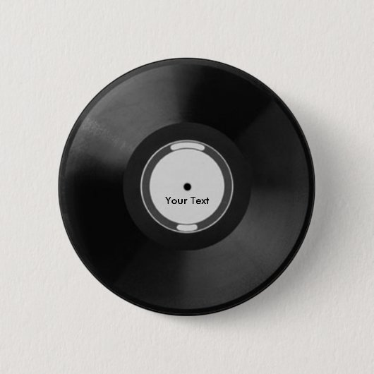 Vinyl.Record Ronde Button 5,7 Cm (Voorkant)