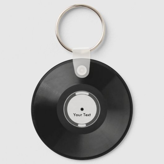 Vinyl.Record Sleutelhanger (Voorkant)