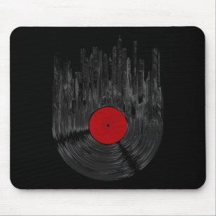 Vinyl Record Sunset Retro Vinyl Record Tour Muismat
