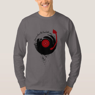Vinyl Records Home is waar de Platenspeler draait T-shirt