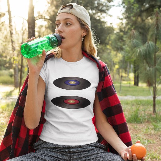 Vinyl Records Vrouwen T-shirt