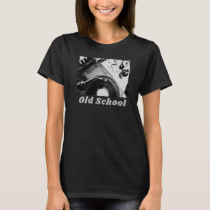 Vinyl Retro Record Player Old School Vinyl T-shirt