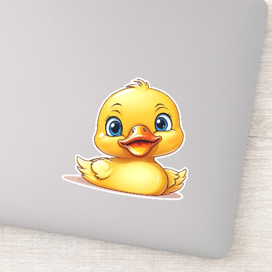 Vinyl - Rubber ducky sticker (Detail)
