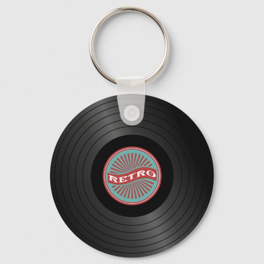 Vinyl Sleutelhanger (Voorkant)