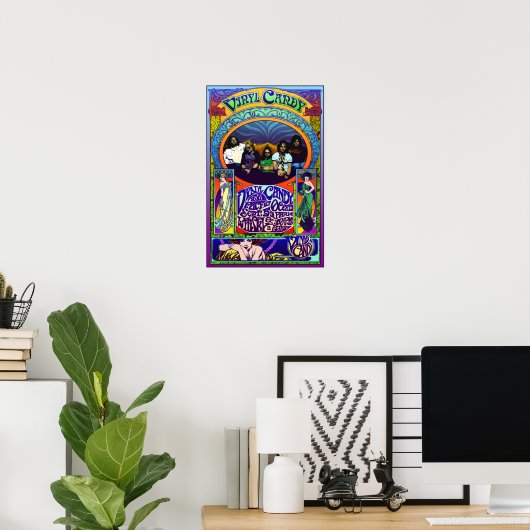 Vinyl Snoep Whisky Poster (Thuiskantoor)