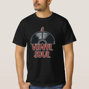 Vinyl Soul DJ Record Music Lover T-shirt