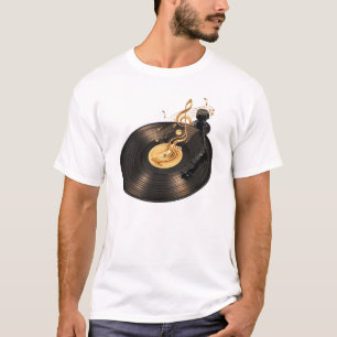 Vinyl Soul: Retro Muziekharmonie T-shirt