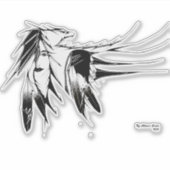 Vinyl sticker - Adelaarsvleugels (Voorkant)