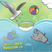 Vinyl Sticker - Erwtensoep - Buellton.Art (Voorkant)