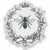 Vinyl Sticker grafisch afbeelding Queen Bee (Voorkant)