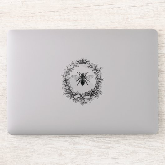 Vinyl Sticker grafisch afbeelding Queen Bee (Computer)