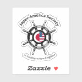 Vinyl Sticker - JAS van Zuid-New England Logo (Vel)