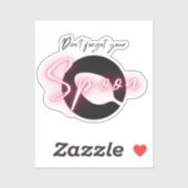 Vinyl Sticker - New Spoonie Sister Logo (Vel)