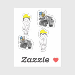 VINYL STICKER - SON+TRUCK