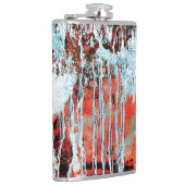 Vinyl Wrapped Flask – Corrosion Pulse Heupfles (Rechts)