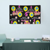 Vinylbanner, Happy 5th Birthday Banner, #5 Spandoek (Beurs)