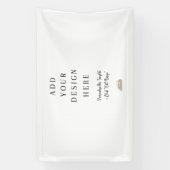  vinylbanner spandoek (Verticaal)