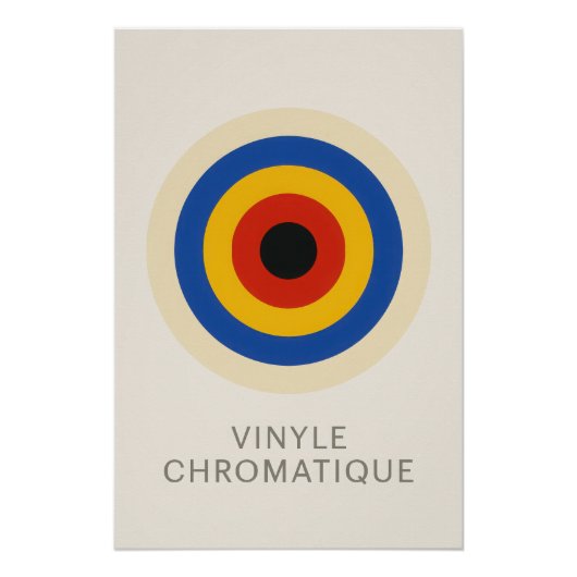 Vinyle Chromatique - poster (Devant)