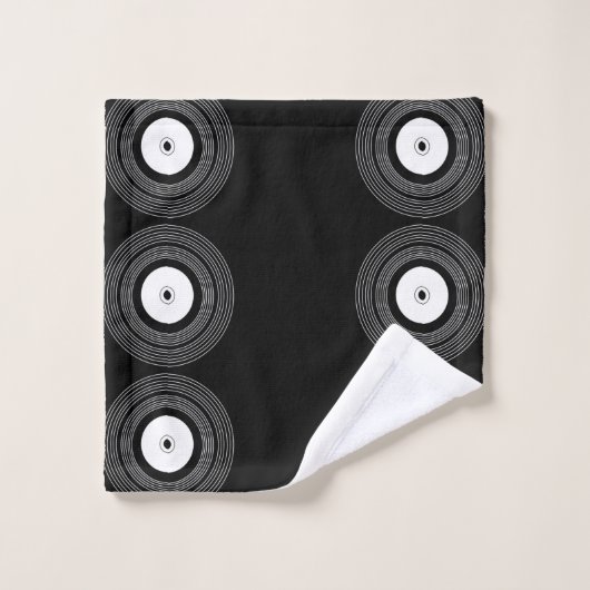 vinyle Lp noir (Gant de toilette)